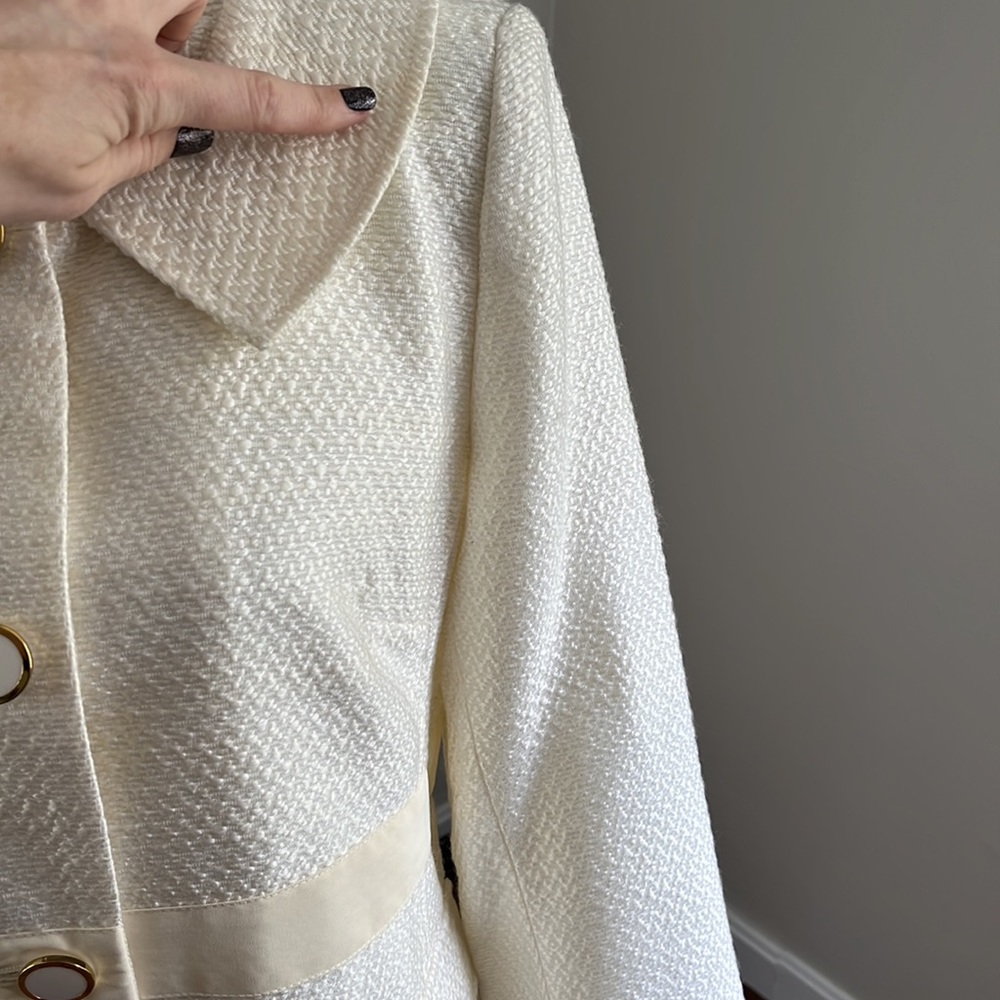 BANANA REPUBLIC Wool Blend Trench Coat - Picture 14 of 14